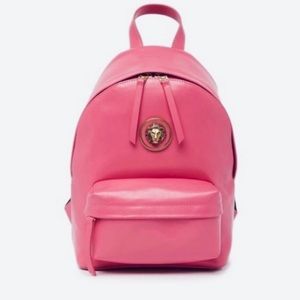 Versus Versace pink lion logo backpack**Authentic*
